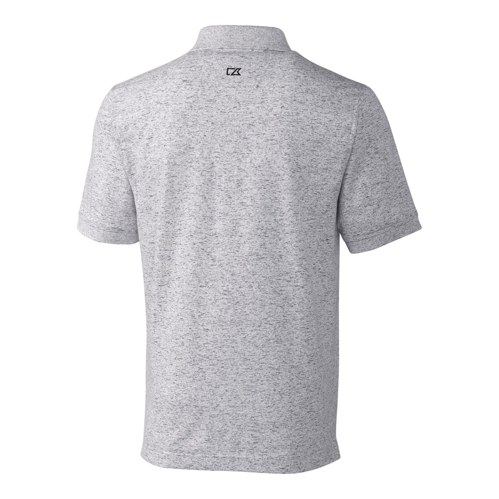  LA Galaxy Cutter & Buck Advantage Tri-Blend Space Dye Polo - Gray